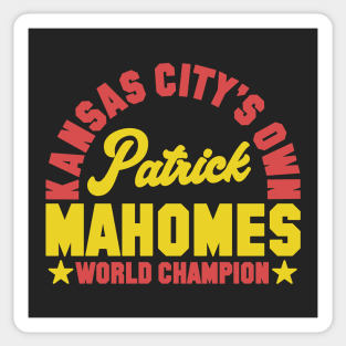 Kansas City World Champions Black Sticker